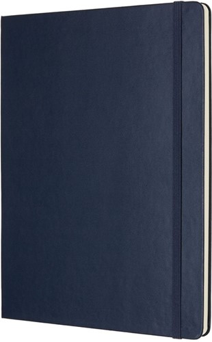 Notitieboek Moleskine XL 190x250mm blanco hard cover sapphire blue-2