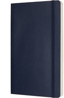 Notitieboek Moleskine large 130x210mm lijn soft cover sapphire blue-2