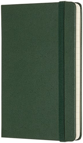 Notitieboek Moleskine pocket 90x140mm lijn hard cover myrtle green-2