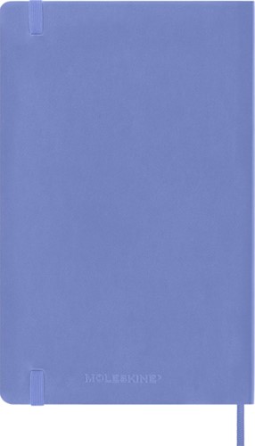 Notitieboek Moleskine large 130x210mm lijn soft cover hydrangea blue-3