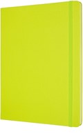 Notitieboek Moleskine XL 190x250mm blanco hard cover lemon green-2