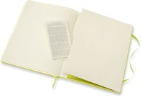 Notitieboek Moleskine XL 190x250mm blanco hard cover lemon green-1
