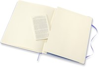 Notitieboek Moleskine XL 190x250mm blanco hard cover hydrangea blue-1