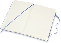Notitieboek Moleskine large 130x210mm blanco hard cover hydrangea blue-3