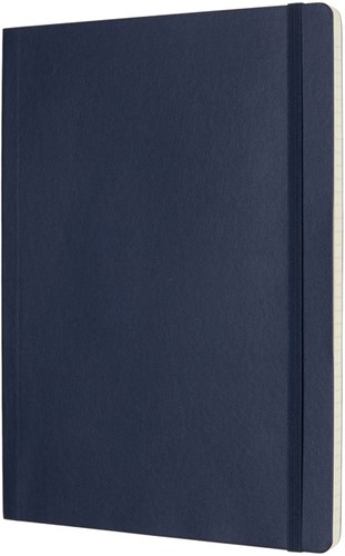 Notitieboek Moleskine XL 190x250mm lijn soft cover sapphire blue-2