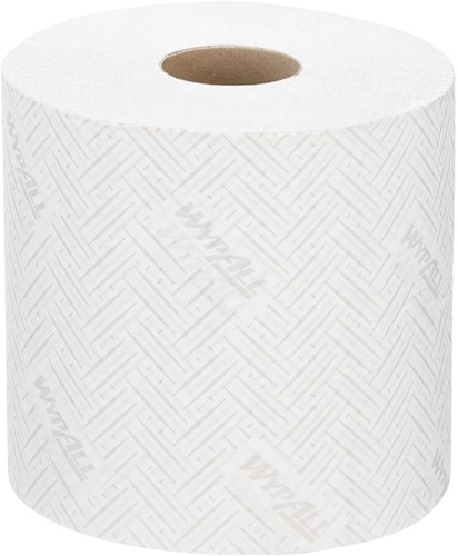 Poetspapier WypAll L10 GeneralClean 1-laags 800 vel wit 7256-3