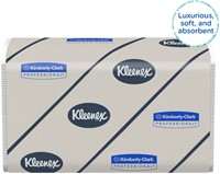 Handdoek Kleenex Ultra i-vouw 2-laags 215x415mm 30x94 vel wit 6772-3