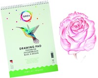 Tekenblok Qrea A3 160gr spiraal-1