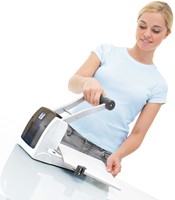 Perforator Rapesco Germ-Savvy High Capacity Eco P1100 antibacterieel 2-gaats wit-2