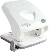 Perforator Rapesco Germ-Savvy Less Effort Eco X5-40ps antibacterieel 2-gaats wit