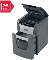 Papiervernietiger Rexel Optimum Auto+ 90X snippers 4x28mm-11