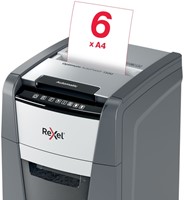 Papiervernietiger Rexel Optimum Auto+ 130M snippers 2x15mm-6