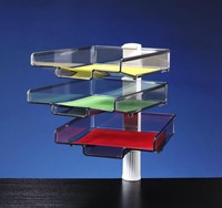 Brievenbak Hansa met 360 graden zwenkarm 3stuks zwart-2