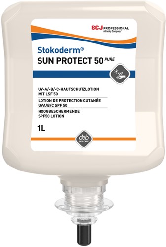 Zonnebrandlotion SCJ Stokoderm Sun Protect SPF 50 1liter