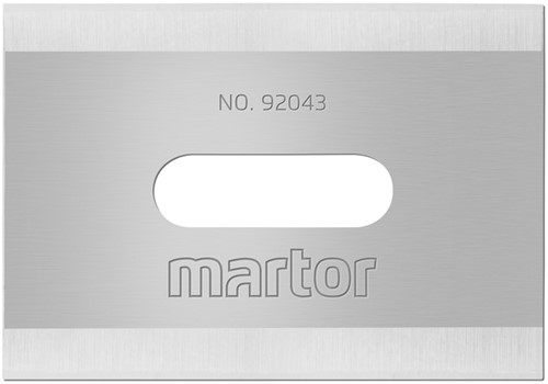 Reservemes Martor rechthoekig nr. 92043 10 stuks