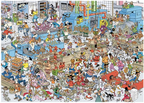 Puzzel Jan van Haasteren De Bakkerij 1000 stukjes-2