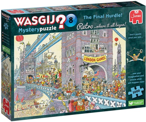 Puzzel Wasgij Retro Mystery 8 Laatste Horde 1000 stukjes