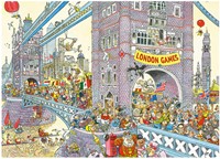 Puzzel Wasgij Retro Mystery 8 Laatste Horde 1000 stukjes-3