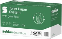 Toiletpapier Satino JT3 GreenGrow systeemrol 2-laags 24x100m wit 314680-3