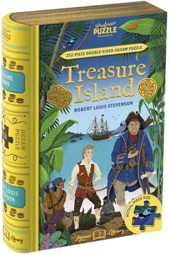 Puzzel Treasure Island Double sided 250pc
