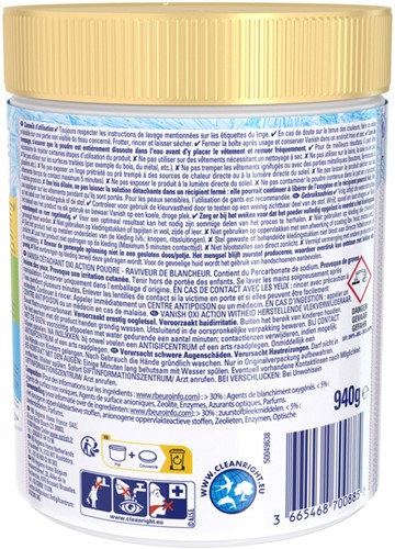 Wasbooster Vanish Oxi Action Whitening poeder 940g-2