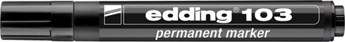 Viltstift edding 103 rond medium zwart-2