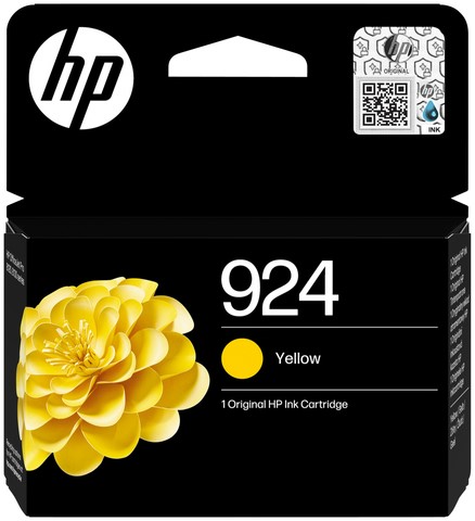Inktcartridge HP 4K0U5NE 924 geel