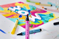 Viltstift STABILO Pen 68/89 Max donker oker-2