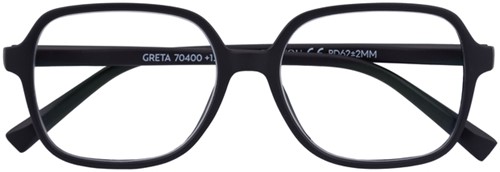 Leesbril I Need You +2.00 dpt Greta zwart