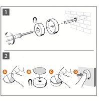Whiteboard Nobo frameloos modulair magnetisch 60x45cm-10