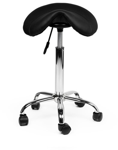 Zadelkruk Office medium harde wielen zw-2