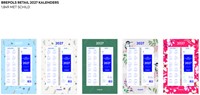 Weekkalender 2027 Brepols 190x130 7dagen/1pagina spiraal Fantasie ass