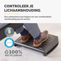 Voetensteun Fellowes Breyta zwart-3