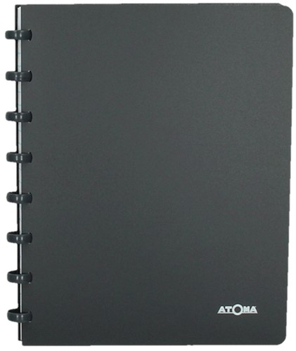 Adresboek Atoma A5 lijn 54vel 90gr PP assorti-3
