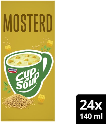 Cup-a-Soup Unox mosterd 24x140ml