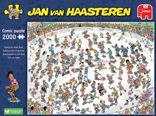 Puzzel Jan van Haasteren Skatebowl 2000 stukjes-3