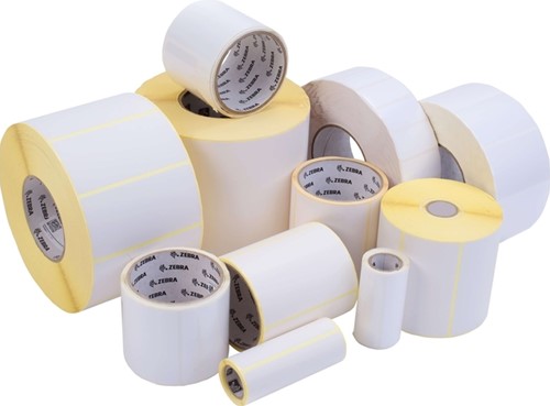 Labeletiket Zebra 1000T 880409-031DU 57x32mm wit