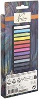 Pastelkrijt Nassau fine art zacht blister 12 stuks assorti-2