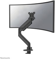 Monitorarm Neomounts NEXT Core single 17-49" curved zwart