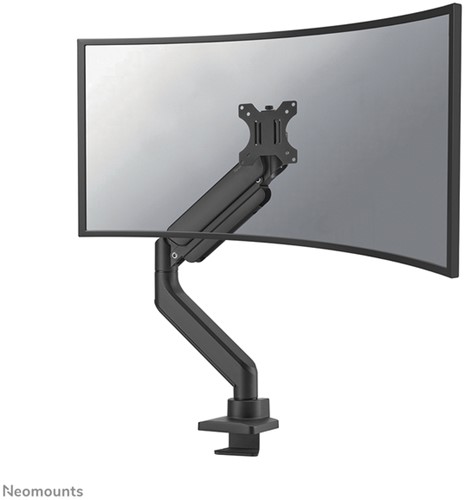 Monitorarm Neomounts NEXT Core single 17-49" curved zwart