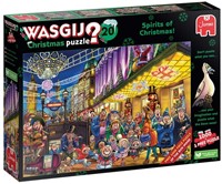 Puzzel Wasgij Christmas 20 - De Geesten van de Kermis! 2x1000st (1 puzzle for free)