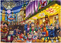 Puzzel Wasgij Christmas 20 - De Geesten van de Kermis! 2x1000st (1 puzzle for free)-1