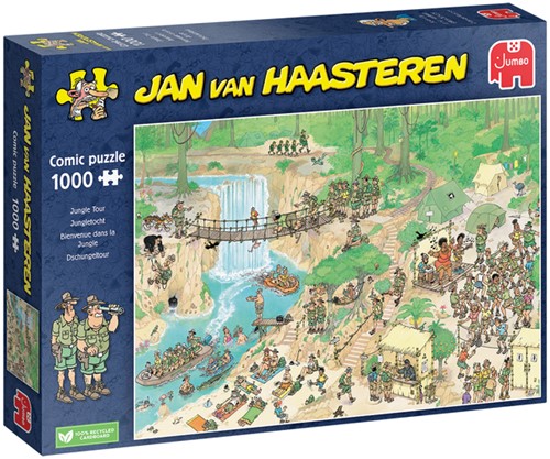 Puzzel Jan van Haasteren Jungletocht 1000 stukjes-3