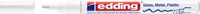 Paintmarker edding 751 op oliebasis 1-2mm creatief wit