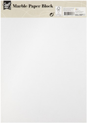 Hobbykarton CraftID A4 175gr marmer 16 vel-3