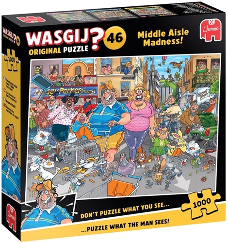 Wasgij Original 46 - Middle Aisle Madness 1000 st