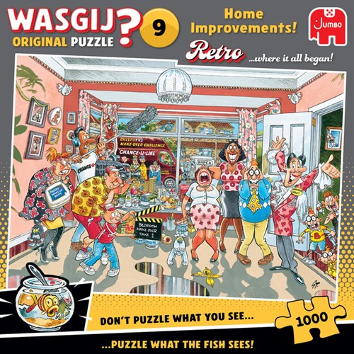 Wasgij Retro Original 9 Home Improvements 1000 st-3