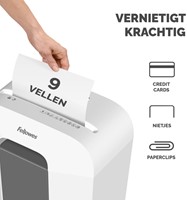 Papiervernietiger Fellowes Powershred LX50 snippers 4x37mm wit-2