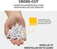 Papiervernietiger Fellowes Powershred LX50 snippers 4x37mm wit-3