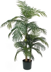 Kunstplant Mica Areca palm in plastic pot 150x100cm